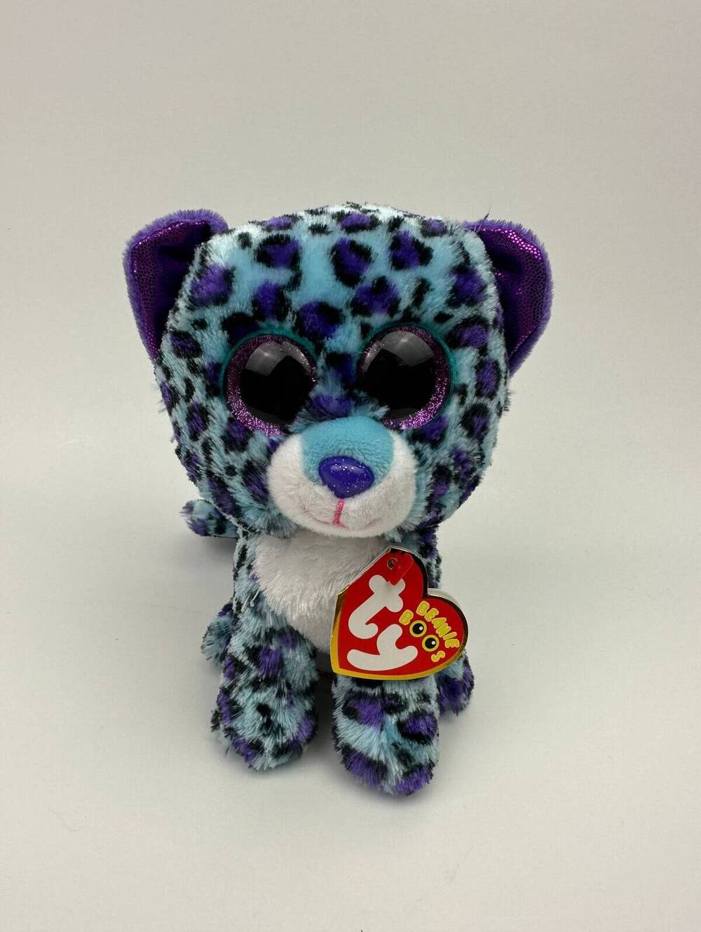 TY Beanie Boo “Lizzie” the Leopard - Claire’s Exclusive *Rare* (6 inch)